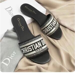 Dior  “ dupes “Monochrome Women's Sandals